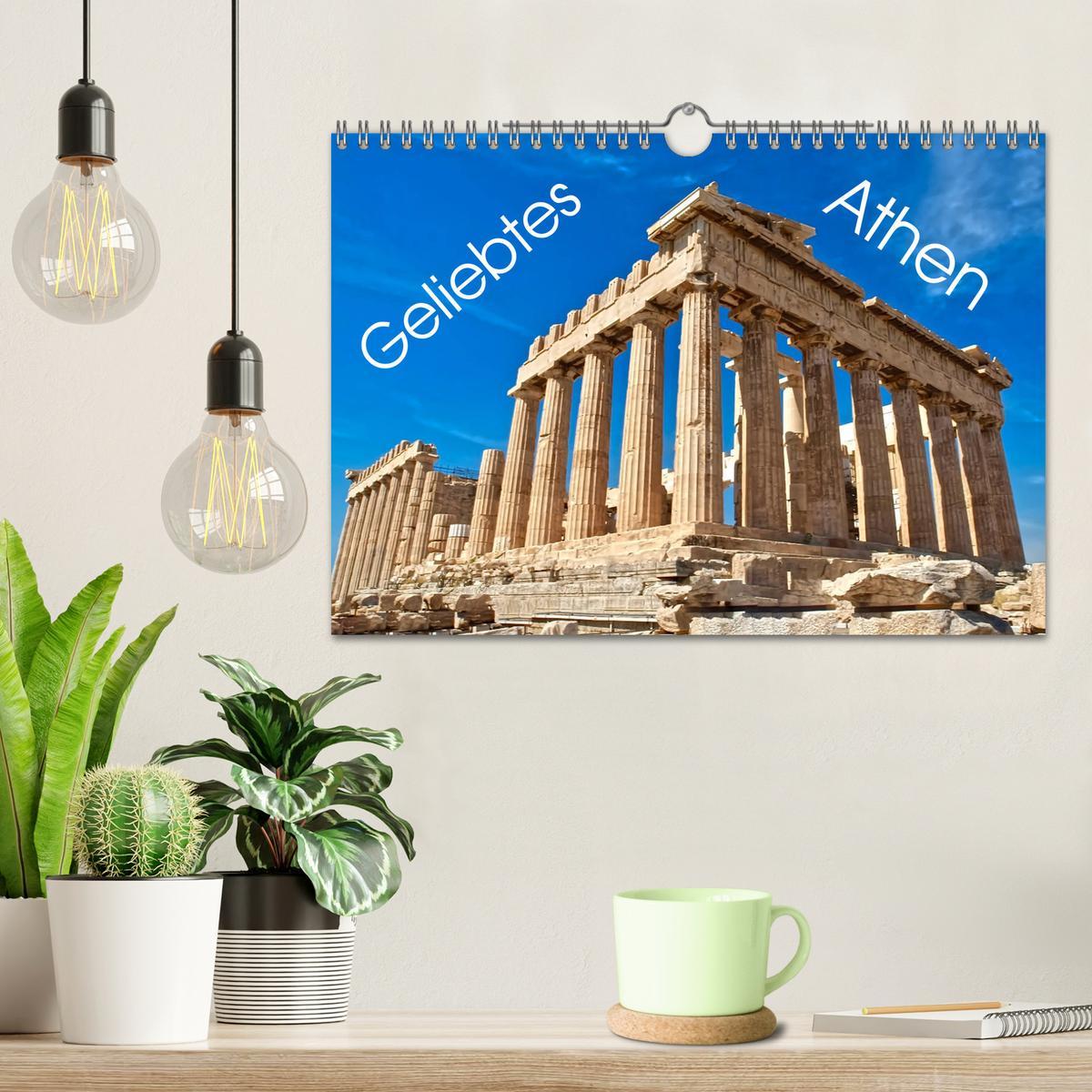 Bild: 9783435266258 | Geliebtes Athen (Wandkalender 2025 DIN A4 quer), CALVENDO...