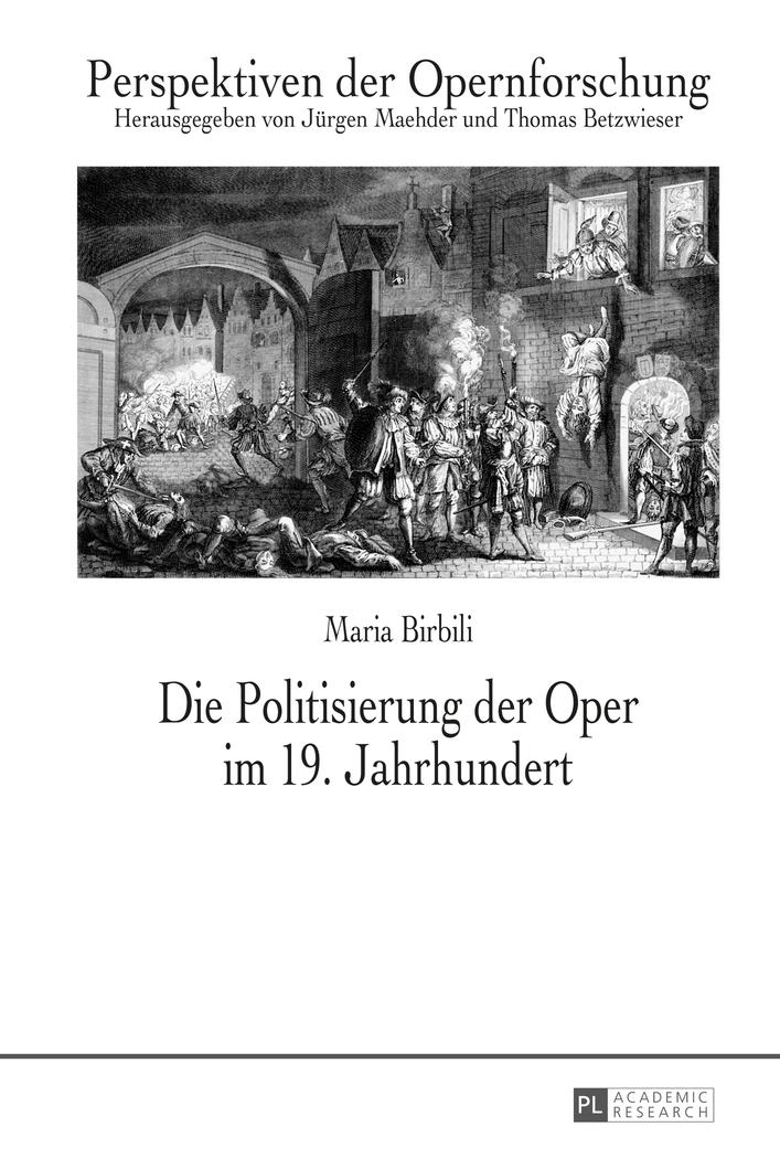 Cover: 9783631646588 | Die Politisierung der Oper im 19. Jahrhundert | Maria Birbili | Buch