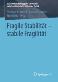 Cover: 9783658022471 | Fragile Stabilität ¿ stabile Fragilität | Stephan A. Jansen (u. a.)