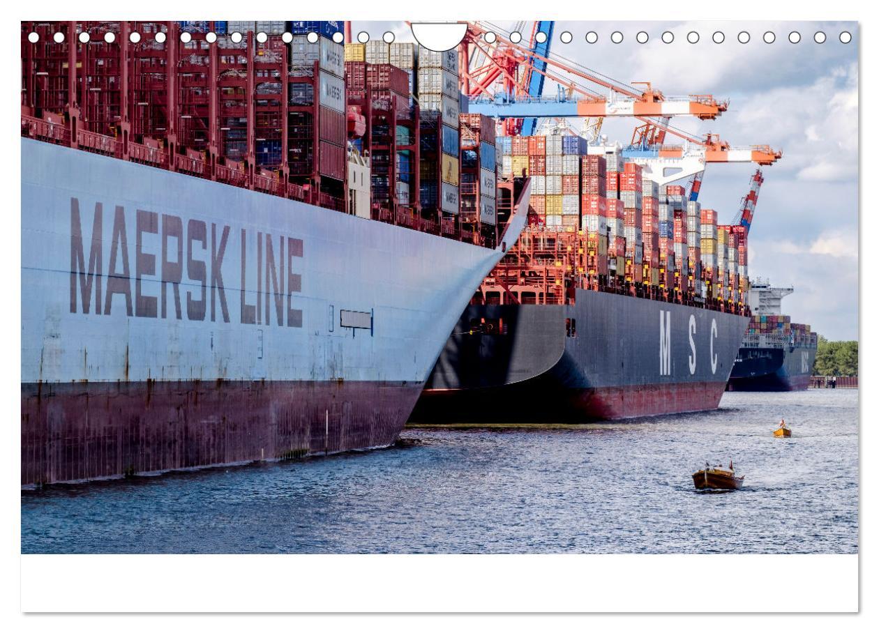 Bild: 9783383760204 | Schiffe gucken im Hamburger Hafen (Wandkalender 2025 DIN A4 quer),...