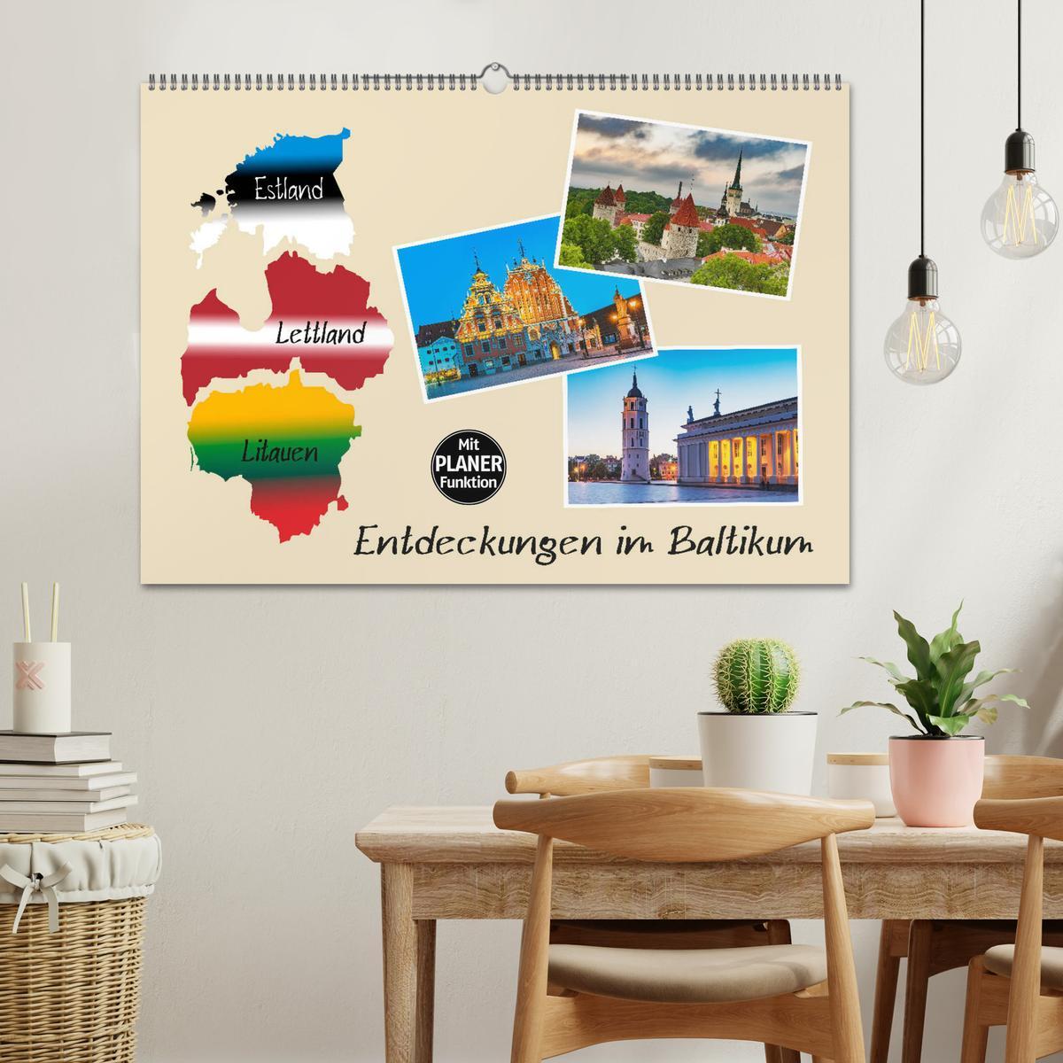 Bild: 9783435421640 | Entdeckungen im Baltikum (Wandkalender 2025 DIN A2 quer), CALVENDO...