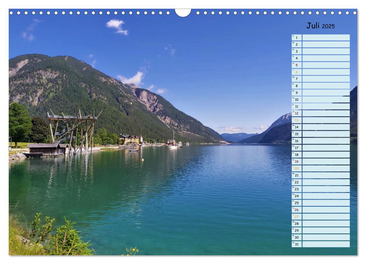 Bild: 9783383977480 | Auszeit am Achensee Tirol (Wandkalender 2025 DIN A3 quer), CALVENDO...