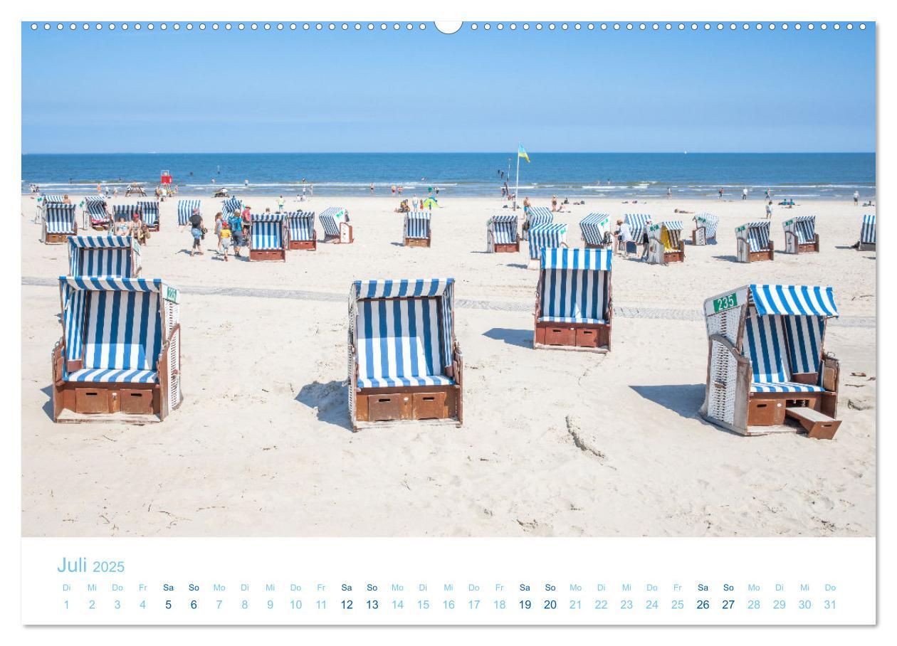 Bild: 9783435076413 | Sommer auf Norderney (Wandkalender 2025 DIN A2 quer), CALVENDO...