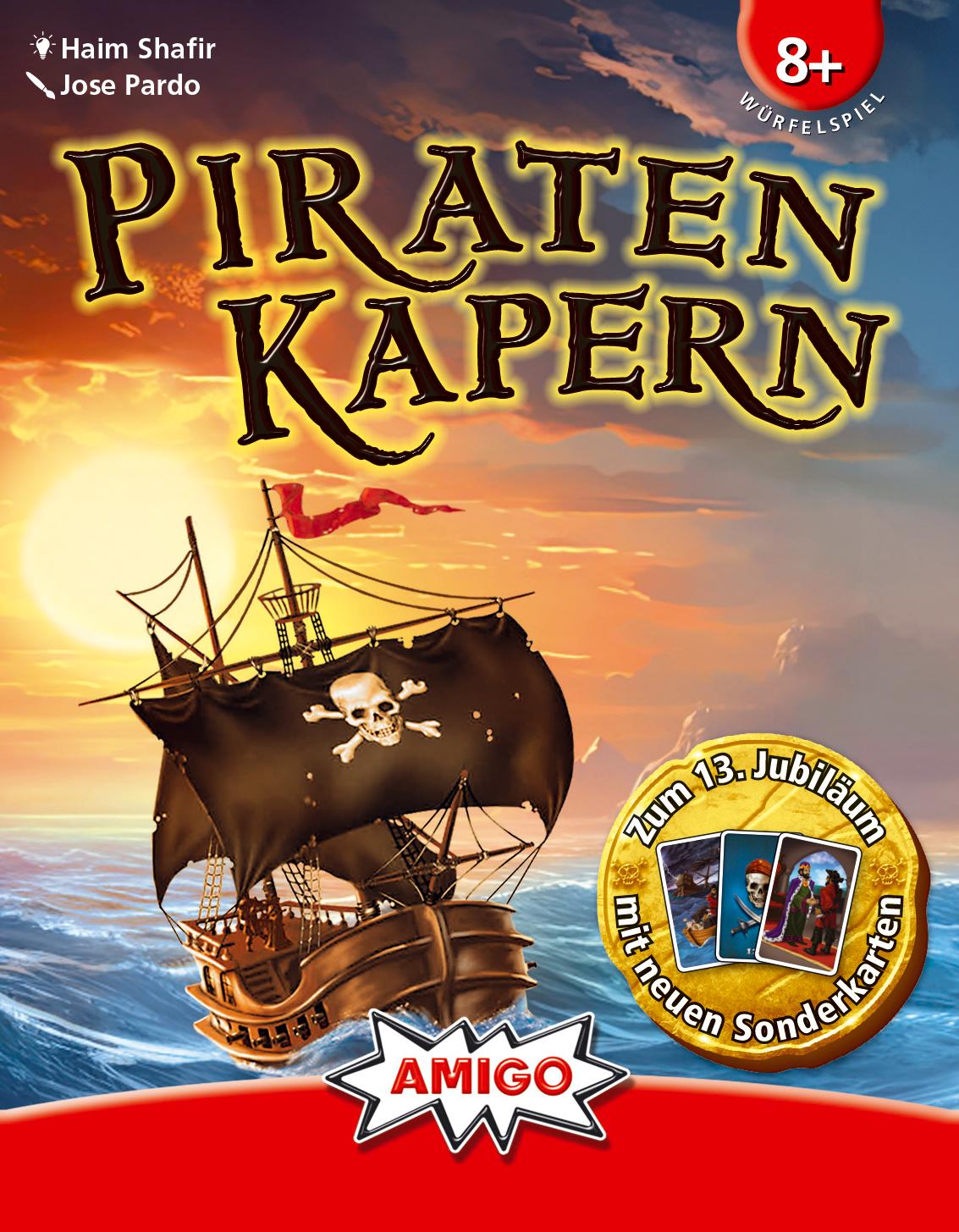 Cover: 4007396025101 | Piraten Kapern | AMIGO - Kartenspiel | Haim Shafir | Spiel | 02510