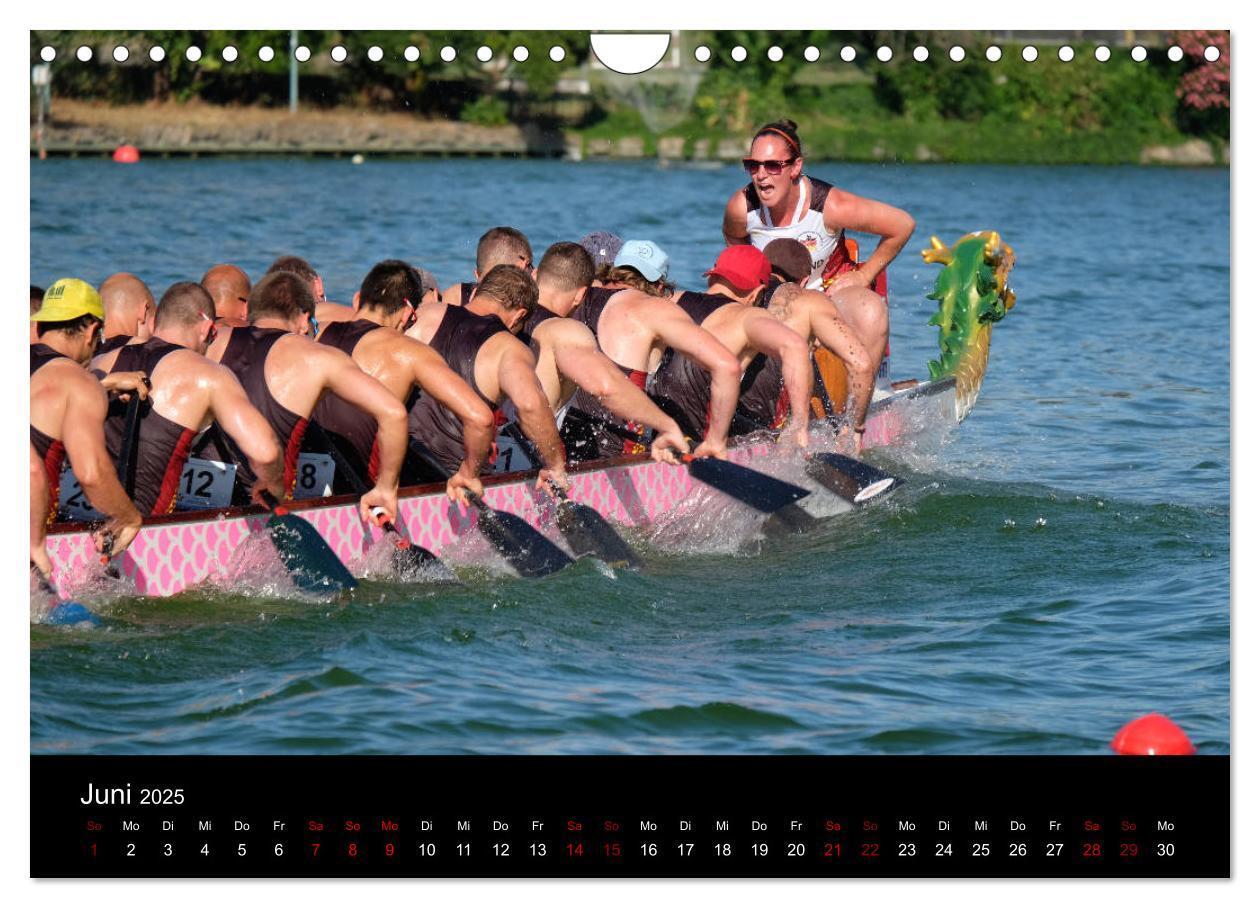 Bild: 9783435420087 | Drachenboot - MissionRome (Wandkalender 2025 DIN A4 quer), CALVENDO...