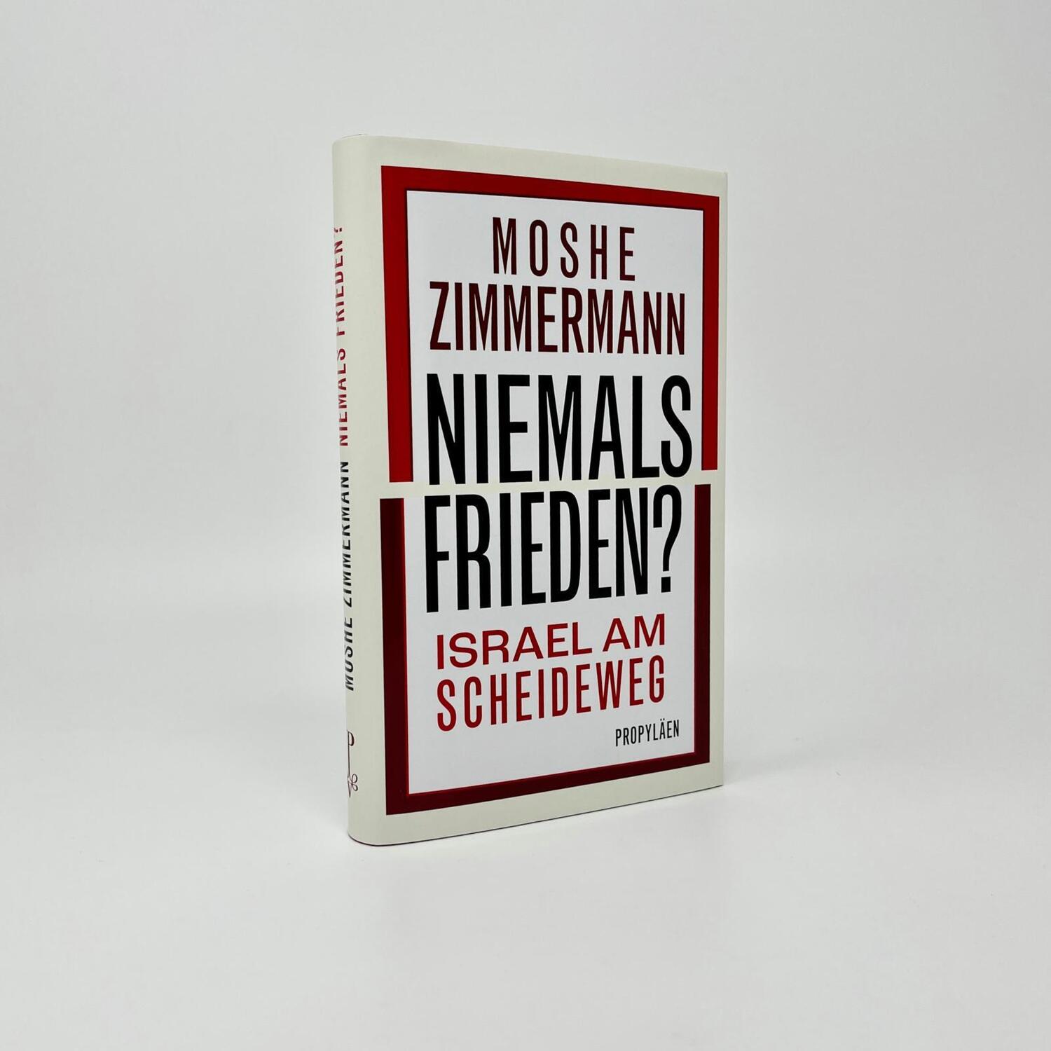 Bild: 9783549100837 | Niemals Frieden? | Moshe Zimmermann | Buch | 192 S. | Deutsch | 2024