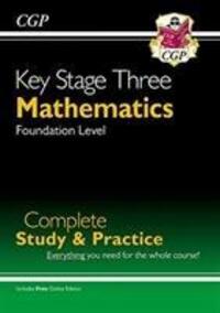 Cover: 9781789082449 | KS3 Maths Complete Revision & Practice - Foundation (with Online...
