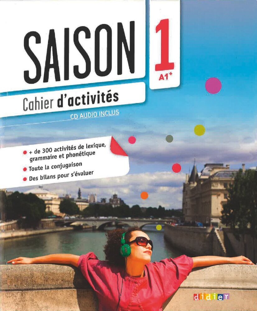 Cover: 9782278082674 | Saison - Méthode de Français - Band 1: A1 | Cahier d'activités mit CD