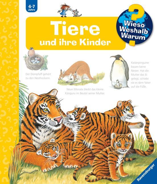 Cover: 9783473327430 | Wieso? Weshalb? Warum?, Band 33: Tiere und ihre Kinder | Doris Rübel