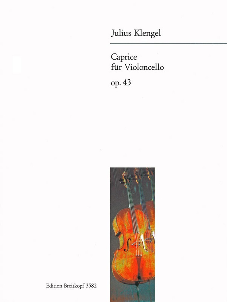 Cover: 9790004161838 | Caprice (Chaconne) op. 43 | Julius Klengel | Buch | Breitkopf &amp; Härtel
