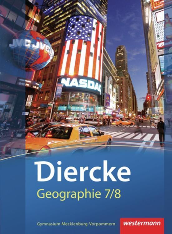Cover: 9783141148909 | Diercke Geographie 7 / 8. Schülerband. Mecklenburg-Vorpommern | Buch