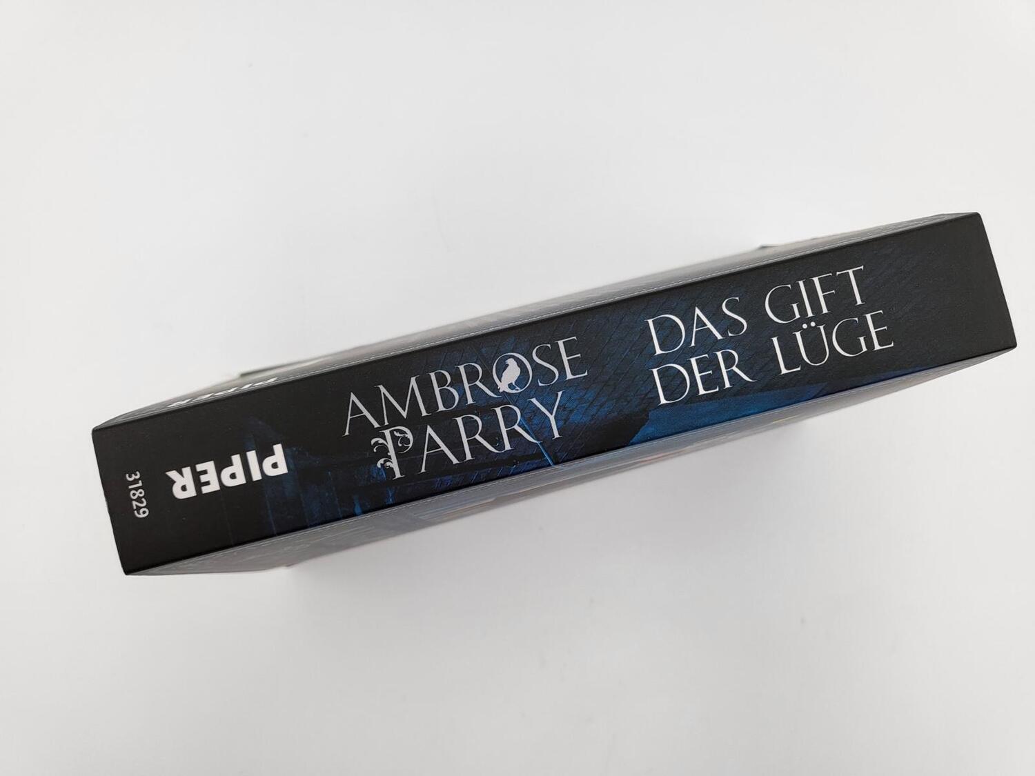 Bild: 9783492318297 | Das Gift der Lüge | Ambrose Parry | Taschenbuch | 496 S. | Deutsch