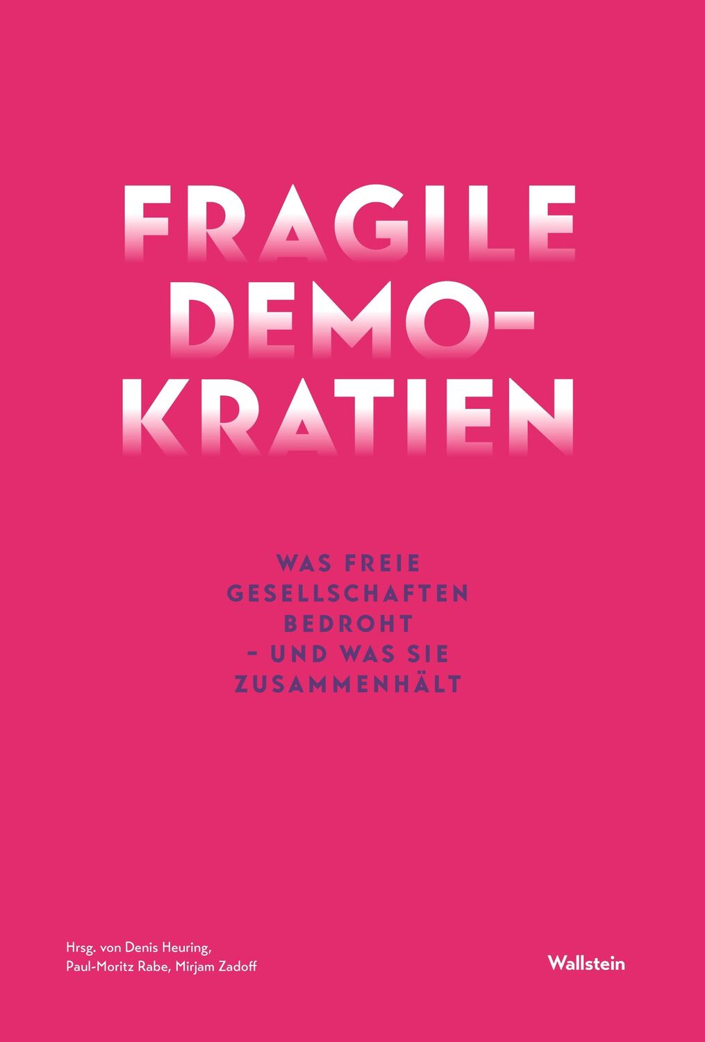 Cover: 9783835354944 | Fragile Demokratien | Denis Heuring (u. a.) | Taschenbuch | 250 S.