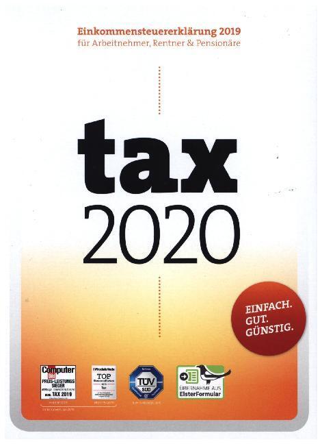 Cover: 4011282002121 | tax 2020, 1 CD-ROM | CD-ROM | 2019 | Buhl Data Service