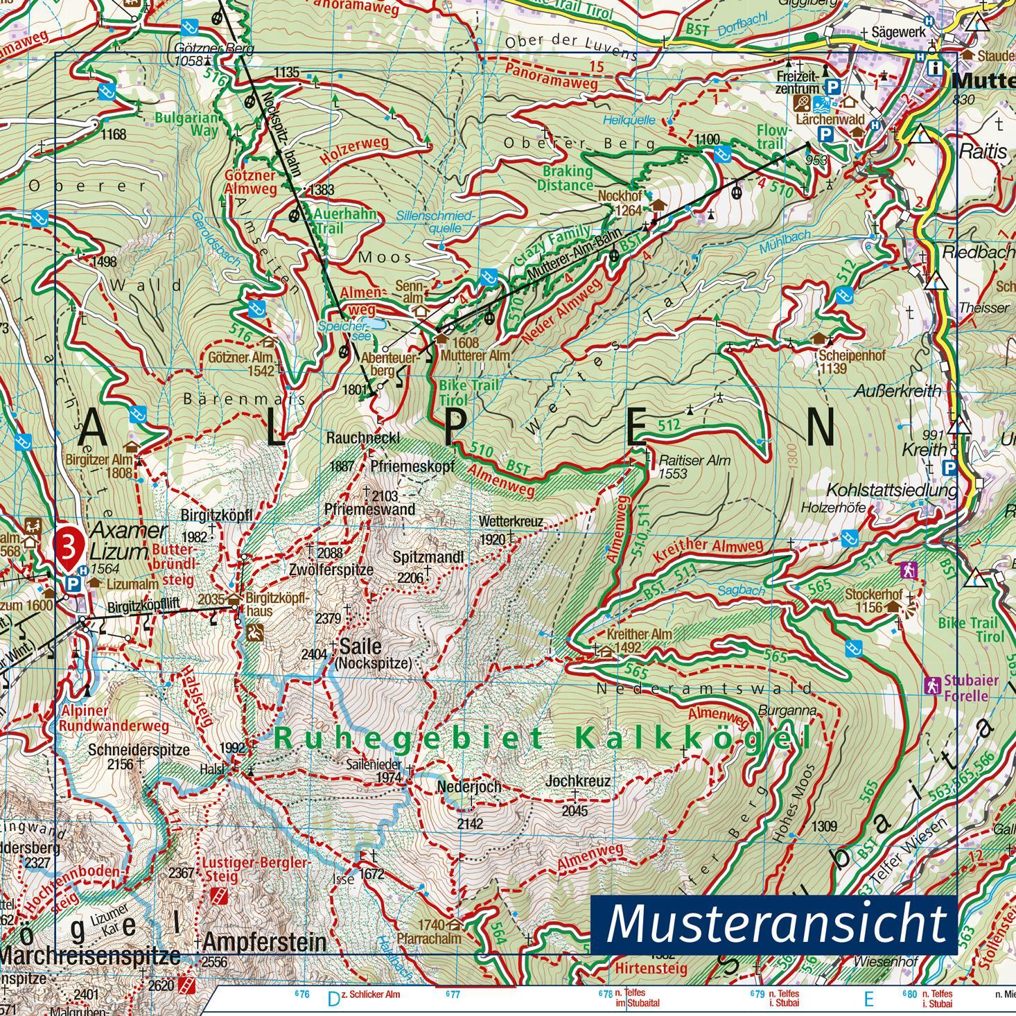 Bild: 9783990449431 | KOMPASS Wanderkarte 43 Ötztaler Alpen, Ötztal, Pitztal 1:50.000 | GmbH