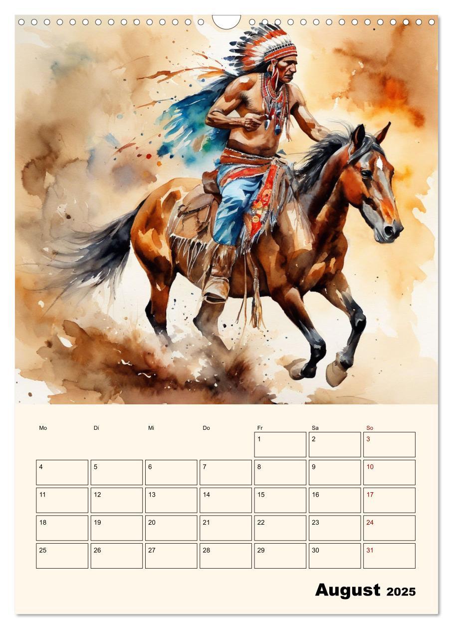 Bild: 9783383814808 | Indianische Kultur (Wandkalender 2025 DIN A3 hoch), CALVENDO...