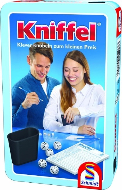Cover: 4001504512033 | Kniffel in Metalldose | Spiel | Deutsch | 2008 | Schmidt