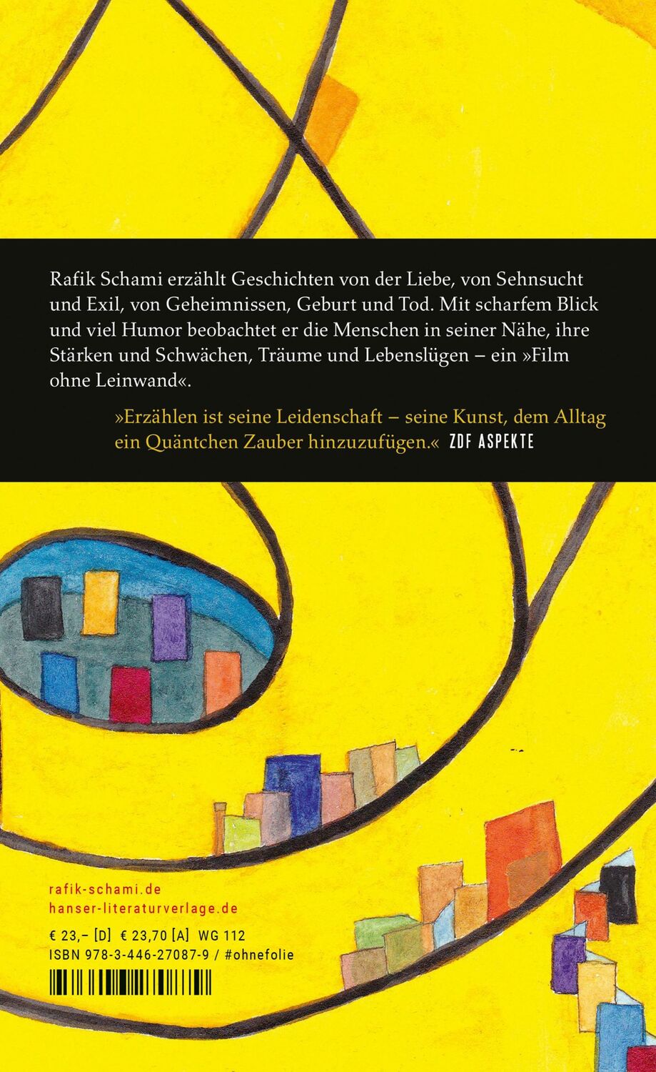 Bild: 9783446270879 | Mein Sternzeichen ist der Regenbogen | Rafik Schami | Buch | 320 S.