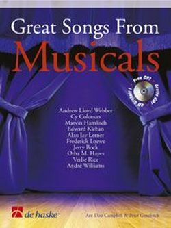 Cover: 9789043110709 | Great Songs From Musicals | Songbuch (Klarinette) | Buch + CD | 2000