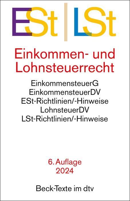 Cover: 9783423532211 | Einkommen- / Lohnsteuerrecht | Taschenbuch | 1292 S. | Deutsch | 2024