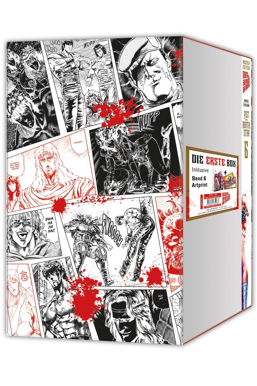 Cover: 9783964339973 | Fist of the North Star Master Edition 6 mit Sammelschuber | Buronson