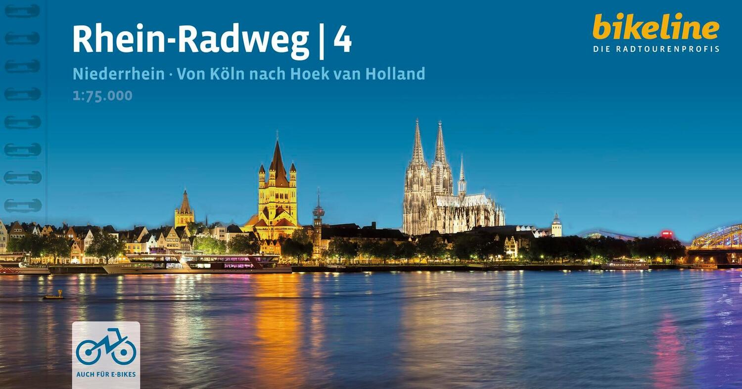 Cover: 9783711101631 | Rhein-Radweg / Rhein-Radweg Teil 4 | Esterbauer Verlag | Taschenbuch