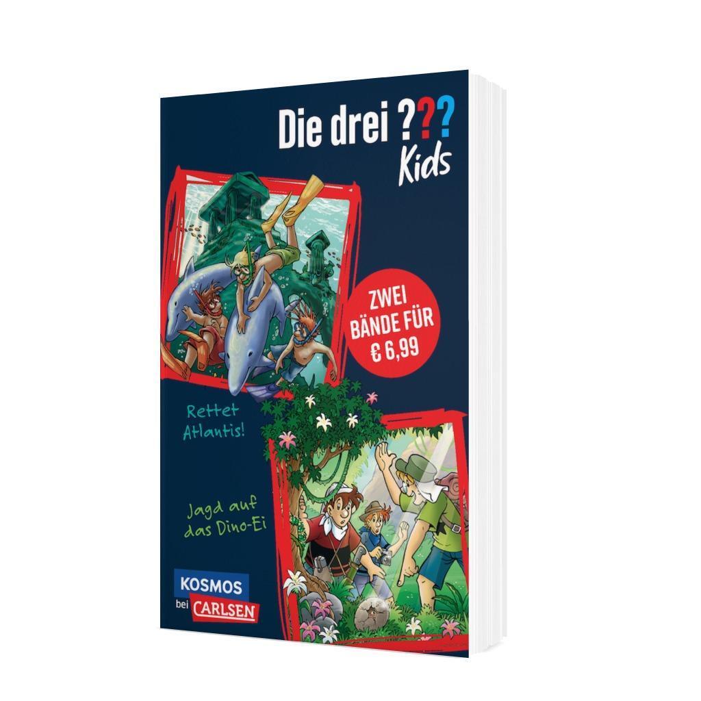 Bild: 9783551319968 | Die drei ??? Kids: Doppelband - Enthält die Bände: Rettet Atlantis!...