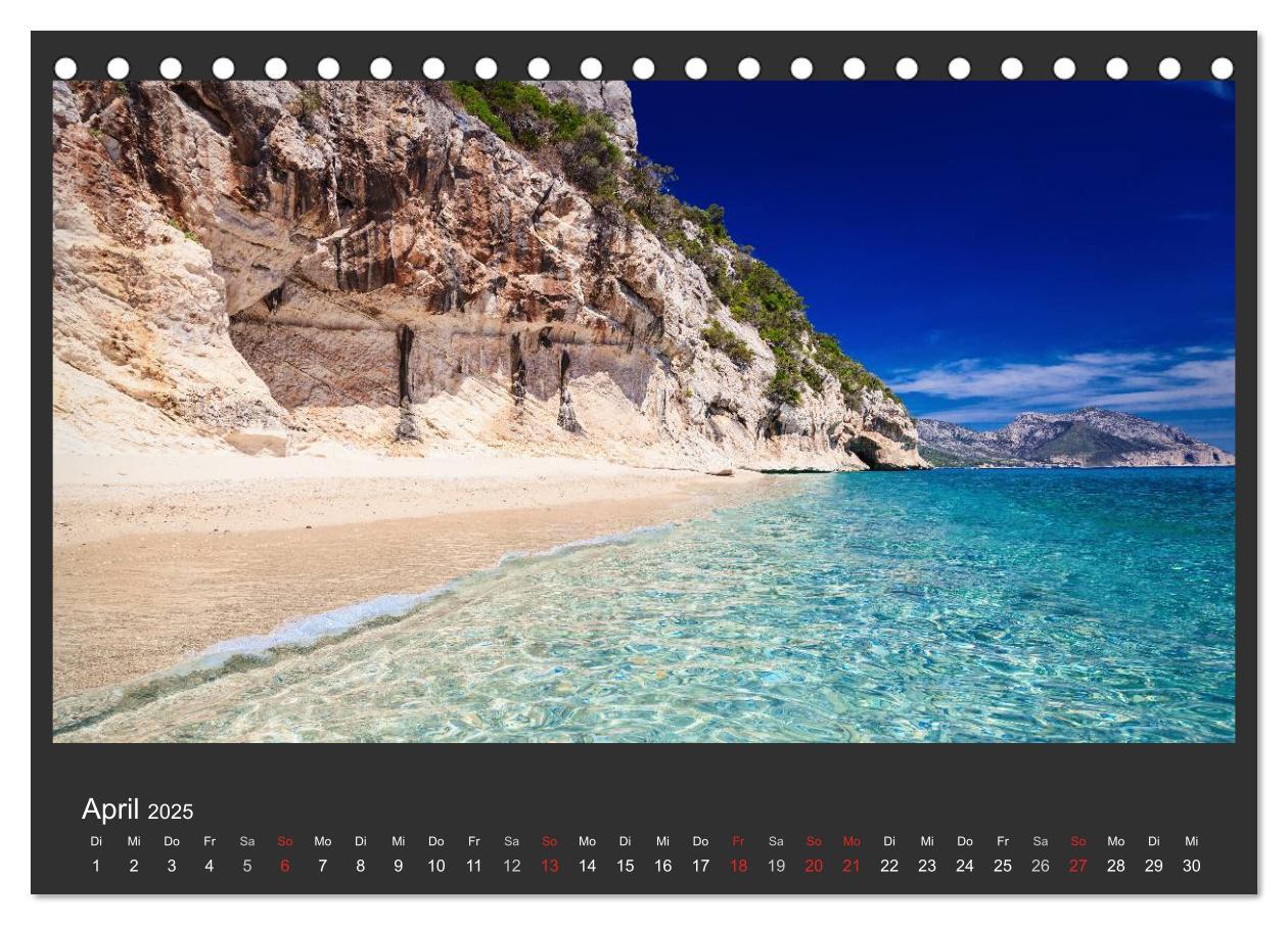 Bild: 9783435503278 | Sardinien - Traumstrände am Mittelmeer (Tischkalender 2025 DIN A5...