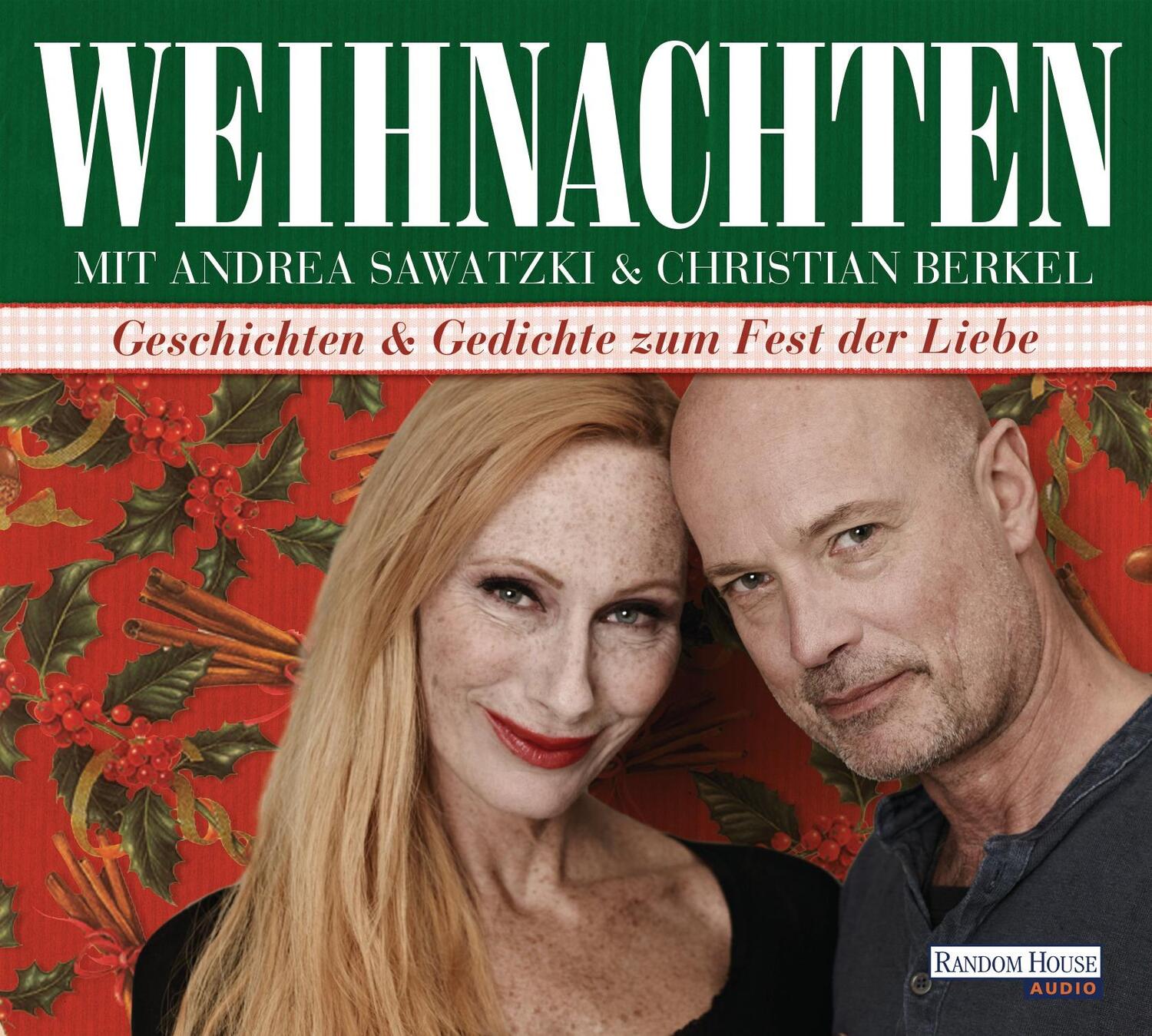 Cover: 9783837132137 | Weihnachten mit Andrea Sawatzki und Christian Berkel | Audio-CD | 2015