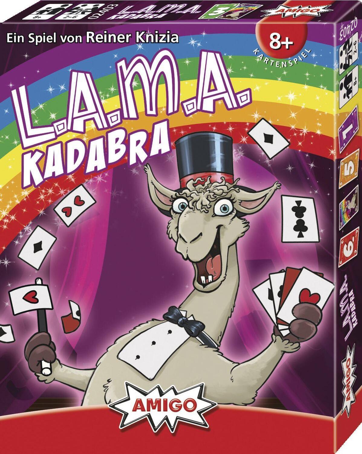 Cover: 4007396024036 | LAMA Kadabra | AMIGO - Kartenspiel | AMIGO Spiel Freizeit | Spiel