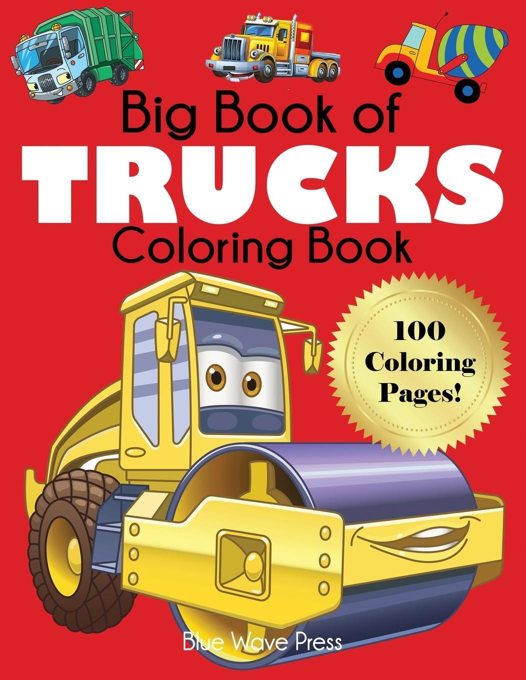 Cover: 9781647901202 | Big Book of Trucks Coloring Book | Blue Wave Press | Taschenbuch