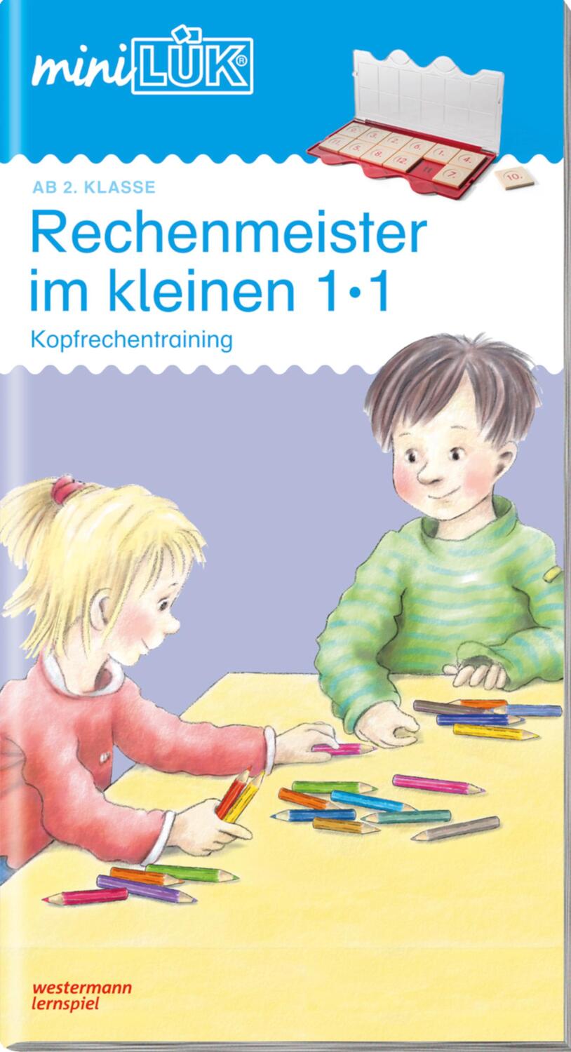 Cover: 9783894142391 | mini LÜK Rechenmeister im 1 x 1 | Kopfrechentraining ab Klasse 2.