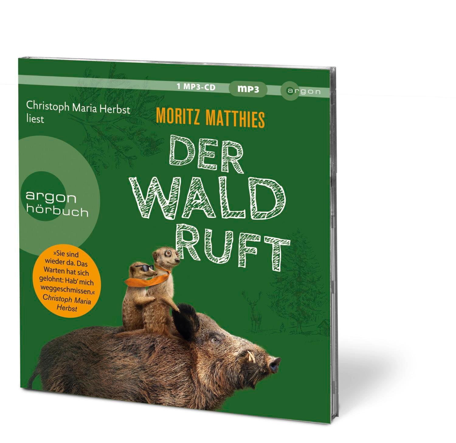 Bild: 9783839897300 | Der Wald ruft | Moritz Matthies | MP3 | Erdmännchen-Krimi | 1 Audio-CD