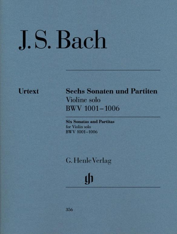 Cover: 9790201803562 | Sonaten und Partiten BWV 1001-1006 für Violine solo (unbezeichnete...