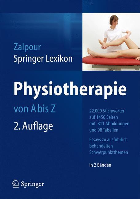 Cover: 9783642389139 | Springer Lexikon Physiotherapie | von A¿Z | Christoff Zalpour | Buch