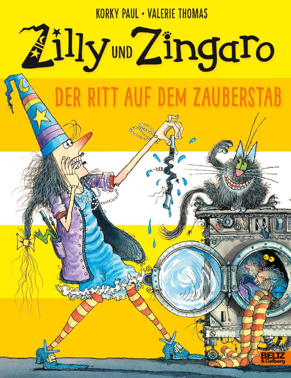Cover: 9783407821379 | Zilly und Zingaro. Der Ritt auf dem Zauberstab | Korky Paul (u. a.)
