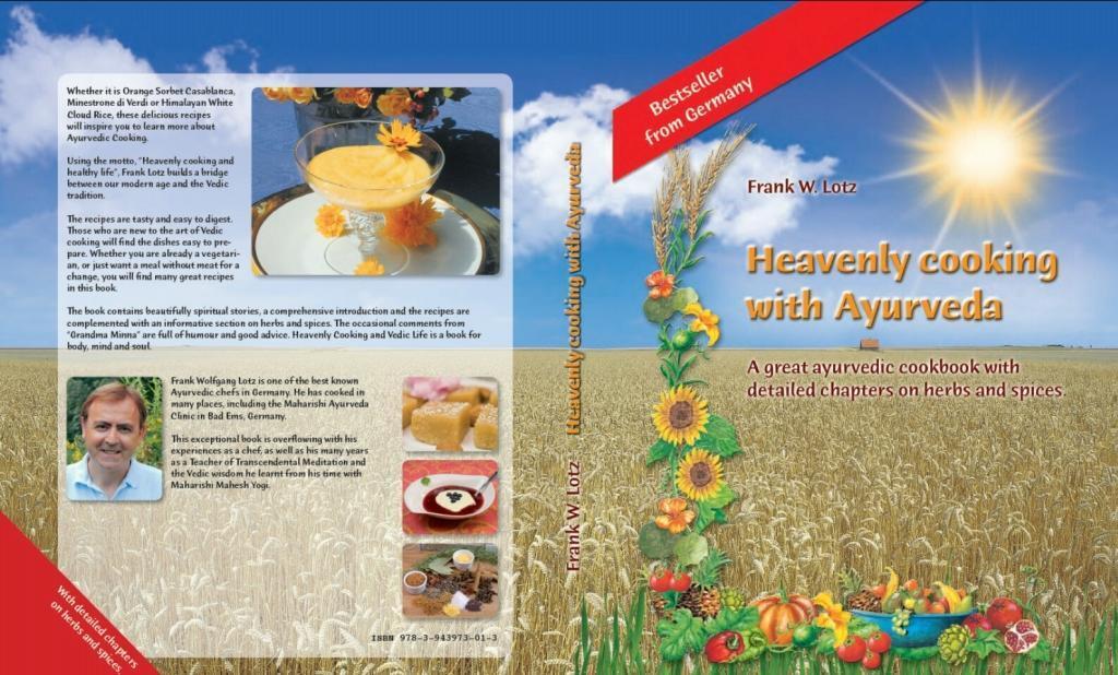 Bild: 9783981538106 | Heavenly cooking with Ayurveda | Frank Lotz | Buch | Englisch | 2012