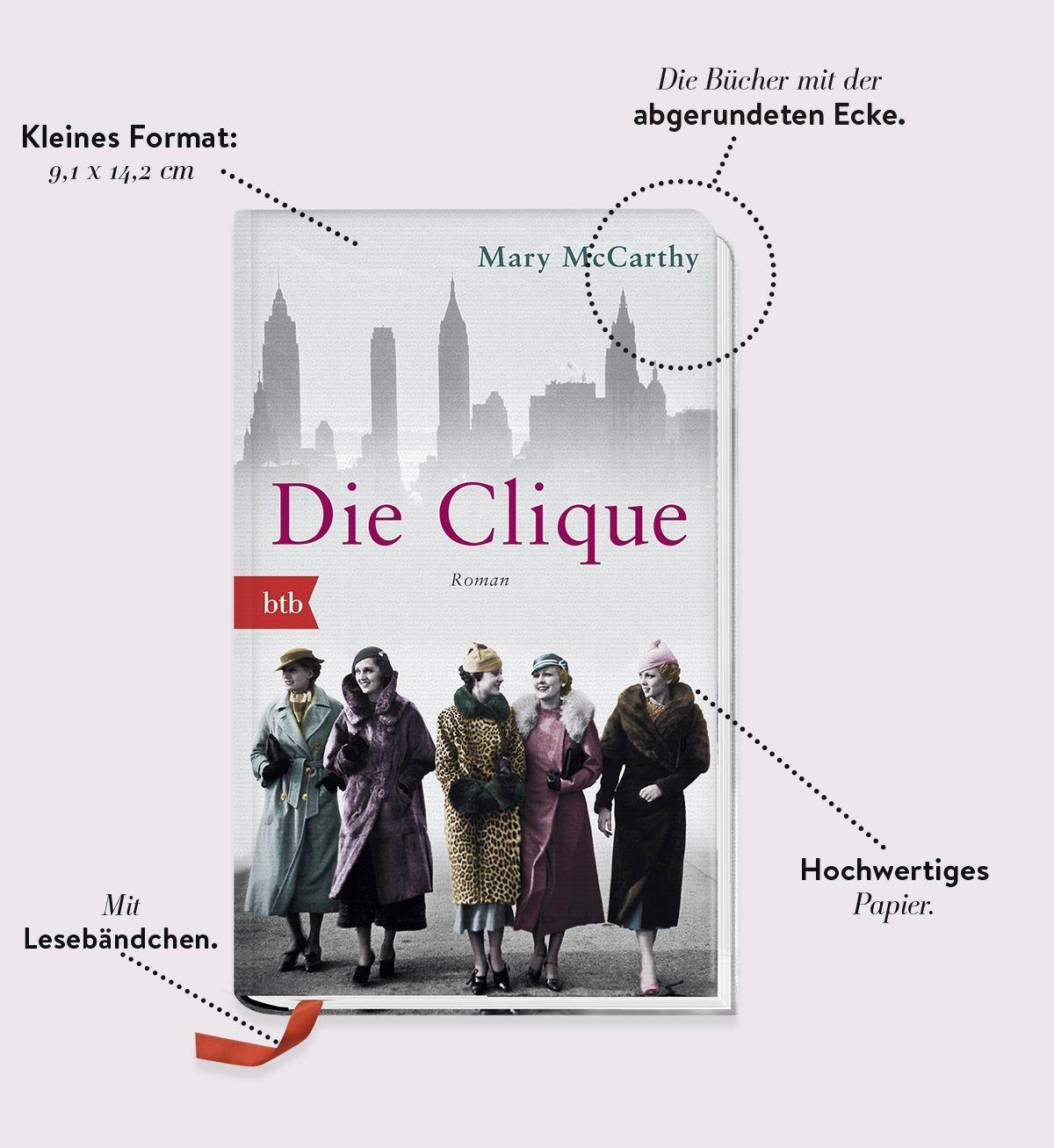 Bild: 9783442717477 | Die Clique | Roman - Geschenkausgabe | Mary Mccarthy | Taschenbuch