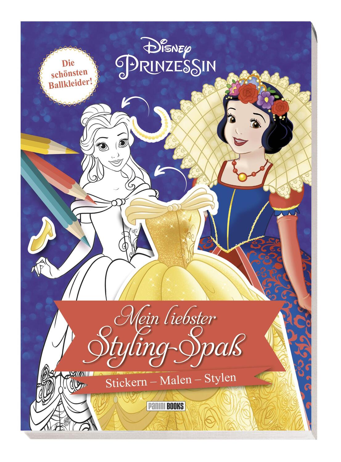 Cover: 9783833244384 | Disney Prinzessin: Mein liebster Styling-Spaß | Taschenbuch | 96 S.