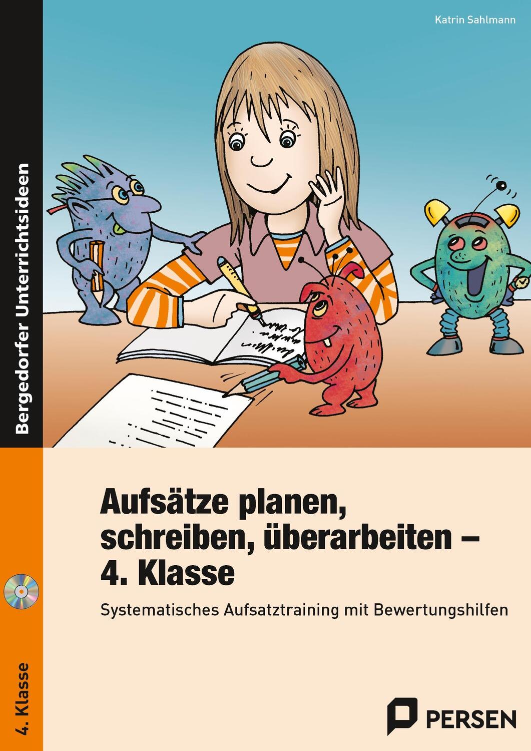 Cover: 9783403234821 | Aufsätze planen, schreiben, überarbeiten - Kl. 4 | Katrin Sahlmann