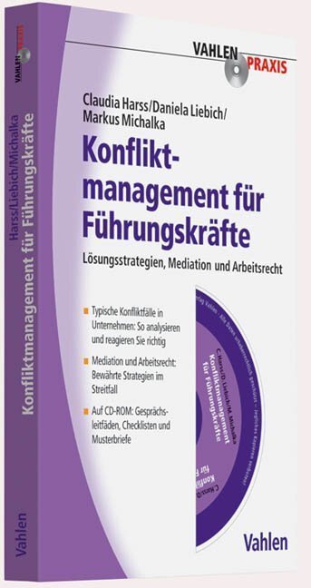 Cover: 9783800637768 | Konfliktmanagement für Führungskräfte, m. CD-ROM | Harss (u. a.)