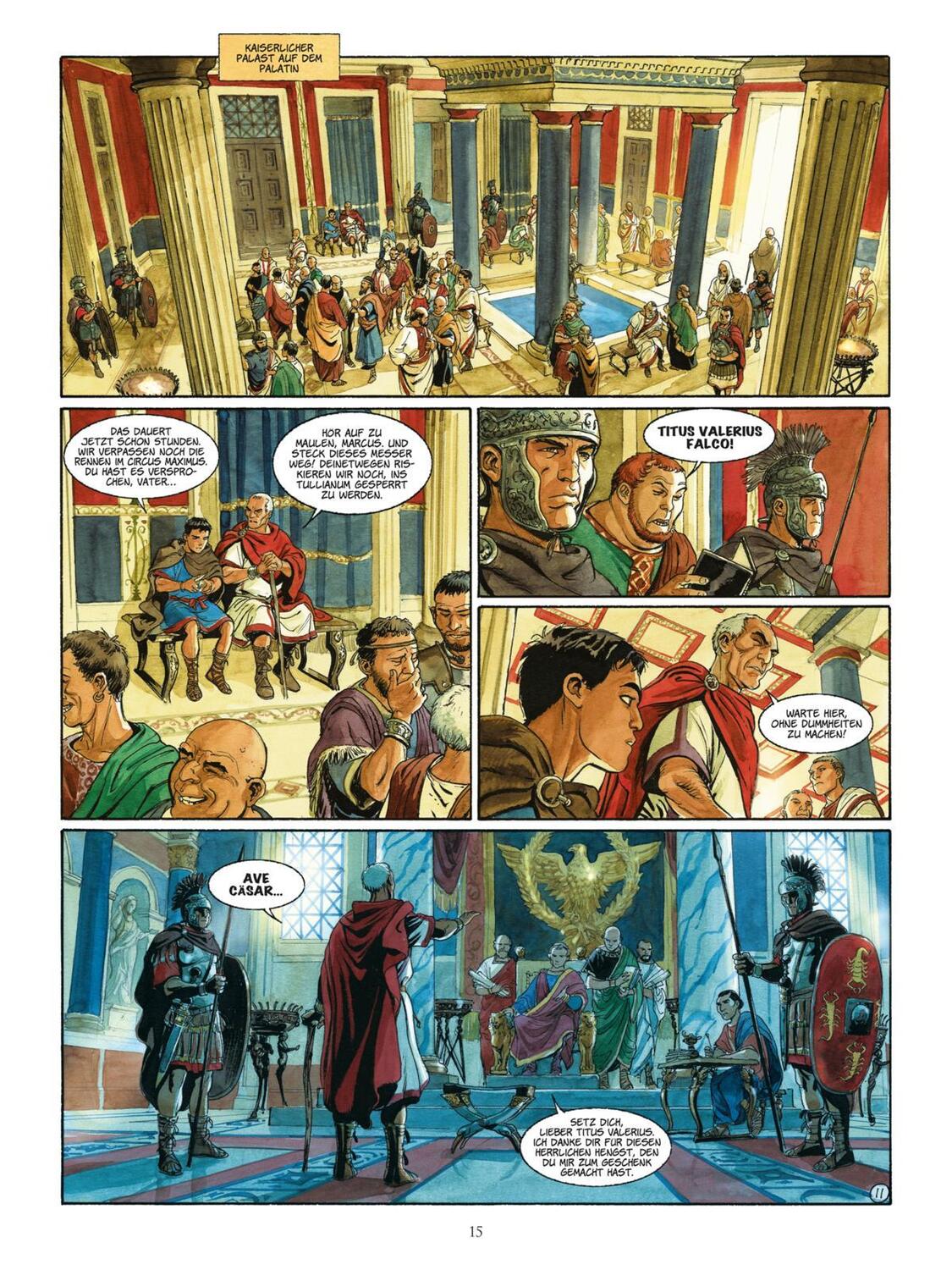 Bild: 9783551791962 | Die Adler Roms 1 | Ein historischer Roman als Comic | Enrico Marini