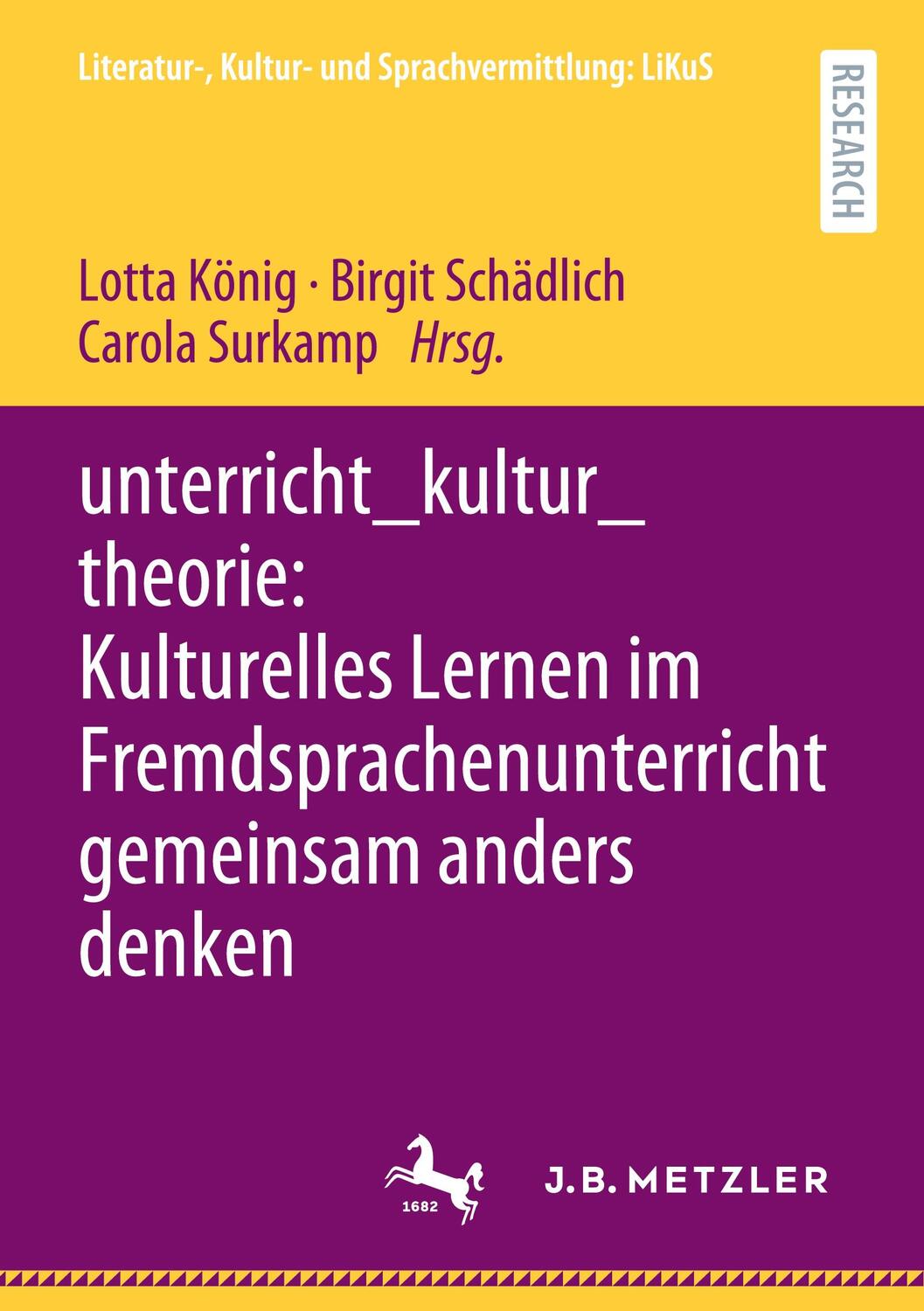 Cover: 9783662637814 | unterricht_kultur_theorie: Kulturelles Lernen im...