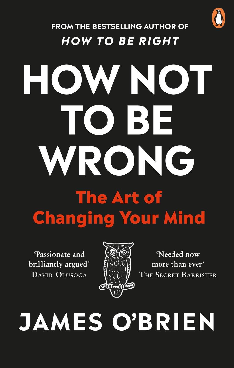 Cover: 9780753557716 | How Not To Be Wrong | The Art of Changing Your Mind | James O'Brien