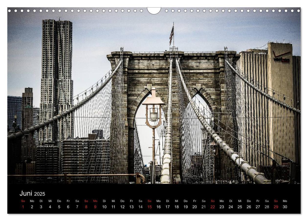 Bild: 9783435795727 | Brooklyn Bridge - New York City (Wandkalender 2025 DIN A3 quer),...