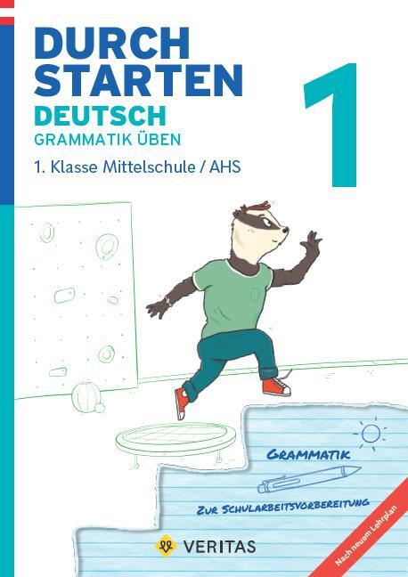 Cover: 9783710136191 | Durchstarten 1. Klasse - Deutsch AHS - Grammatik | Gernot Blieberger