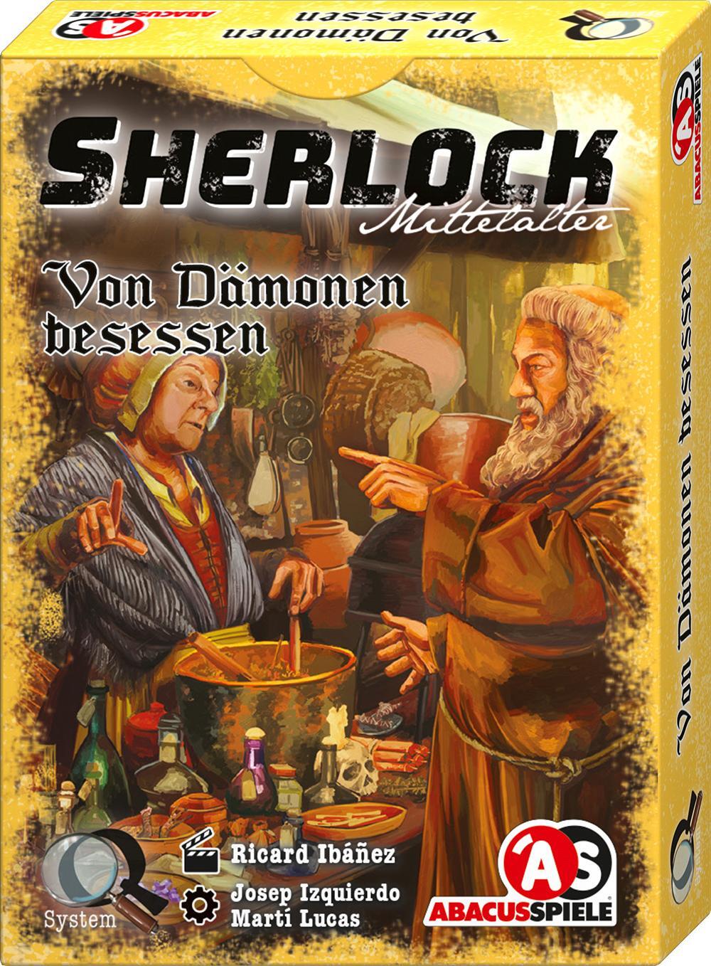 Cover: 4011898482157 | Sherlock Mittelalter - Von Dämonen besessen | Ricard Ibáñez | Spiel