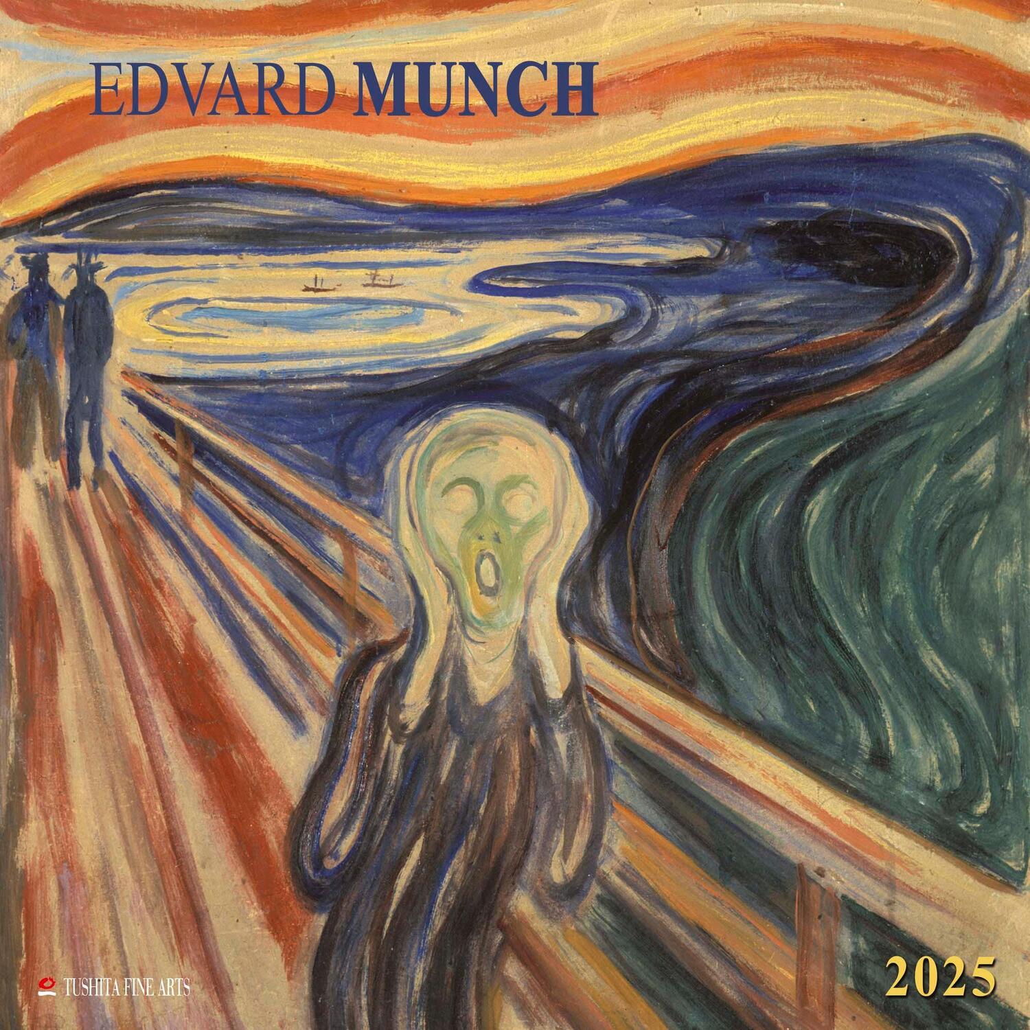 Cover: 9783959294409 | Edvard Munch 2025 | Kalender 2025 | Kalender | Tushita Fine Arts