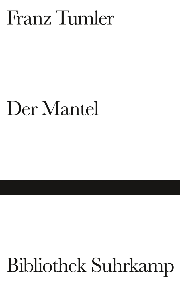 Cover: 9783518224380 | Der Mantel | Erzählung | Franz Tumler | Buch | 2008 | Suhrkamp