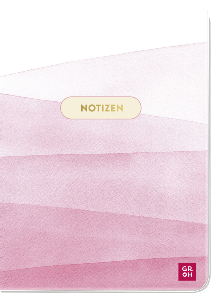 Cover: 4036442011614 | Notizheft Blütenzauber Aquarell | Groh Verlag | Notizbuch/Blankobuch